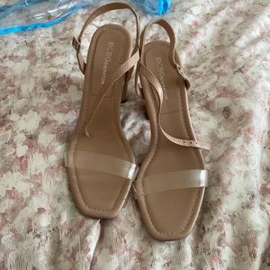 Bcbgeneration nude heels